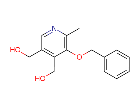 3,4-Pyridinedimethanol, 6-methyl-5-(phenylmethoxy)-