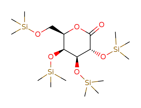 (3R,4S,5R,6R)-3,4,5-tris(trimethylsilyloxy)-6-((trimethylsilyloxy)methyl)tetrahydro-2H-pyran-2-one