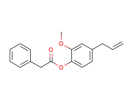 Molecular Structure of 10402-33-2 (EUGENYL PHENYLACETATE)