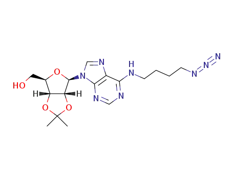 N6-(4"-azidobutyl)-2',3'-(O-isopropylidene)adenosine