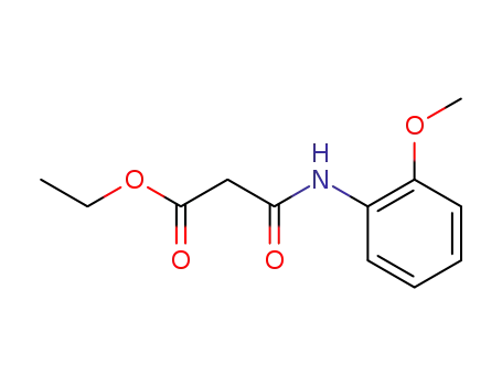 Propanoic acid, 3-[(2-methoxyphenyl)amino]-3-oxo-, ethyl ester