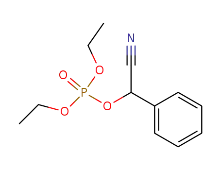 phosphoric acid (phenyl)(cyano)methyl ester diethyl ester