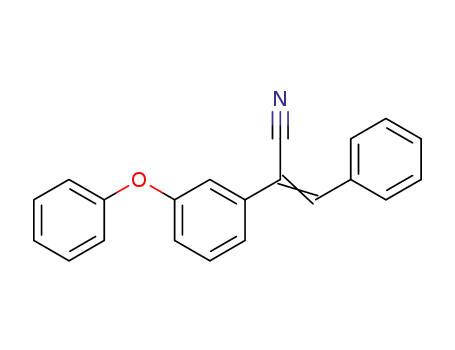 3-phenyl-2-(3-phenoxyphenyl)acrylonitrile