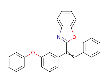 2-[2-phenyl-1-(3-phenoxyphenyl)vinyl]benzoxazole