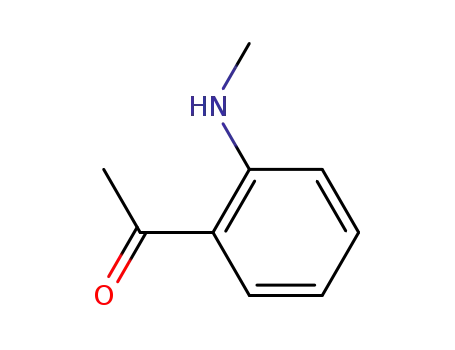 Molecular Structure of 1859-75-2 (Ethanone, 1-[2-(methylamino)phenyl]- (9CI))