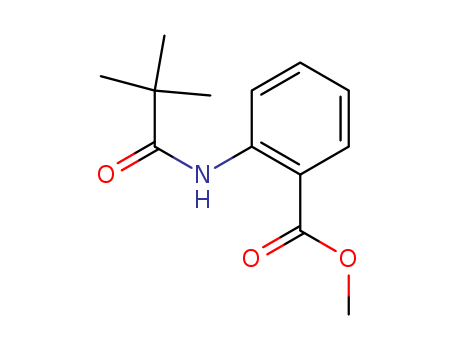 Benzoic acid,2-[(2,2-dimethyl-1-oxopropyl)amino]-, methyl ester