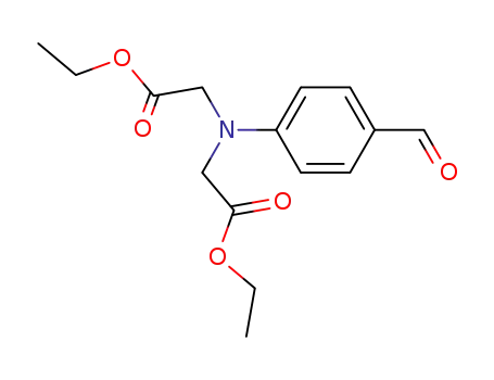 ehyl 2-[N-ethoxyformyl methyl-N-(4-formylphenyl)]amino acetate