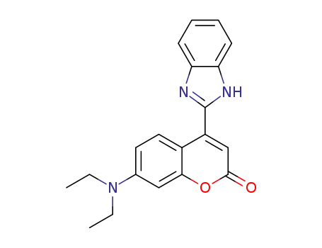 4-(2-benzimidazolyl)-7-(diethylamino)coumarin