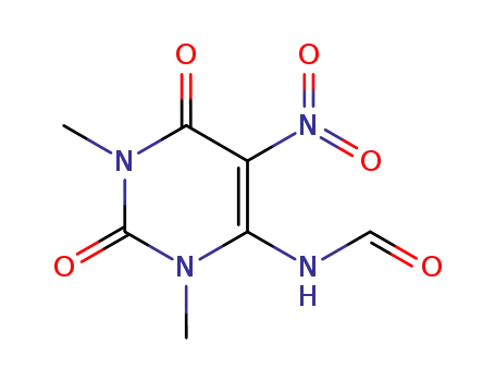 N-(1,3-dimethyl-5-nitro-2,6-dioxo-1,2,3,6-tetrahydropyrimidin-4-yl)formamide