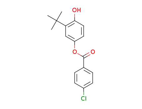 3-(tert-butyl)-4-hydroxyphenyl 4-chlorobenzoate