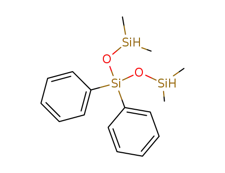 Molecular Structure of 17875-55-7 (1,1,5,5-tetramethyl-3,3-diphenyltrisiloxane)
