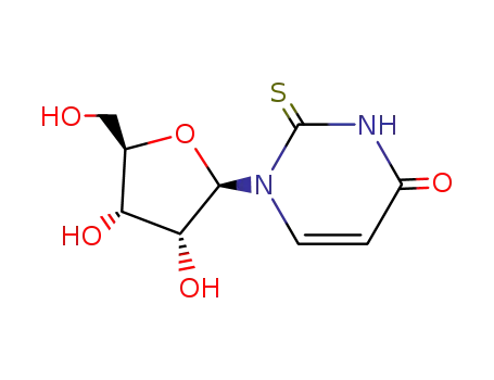 Molecular Structure of 20235-78-3 (2-THIOURIDINE)