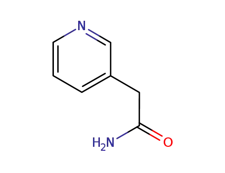 Molecular Structure of 3724-16-1 (2-(PYRIDIN-3-YL)ACETAMIDE)