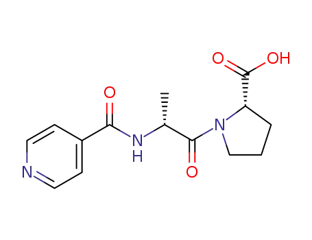 N-(pyridin-4-carbonyl)-D-Ala-L-Proline