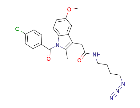 N-(4-azidobut-1-yl)indomethacin amide