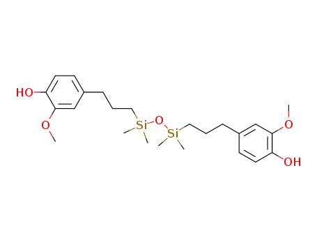 1,3-bis-[3-(4-hydroxy-3-methoxyphenyl)propyl]tetramethyldisiloxane