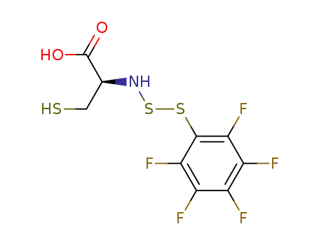 ((pentafluorophenyl)disulfanyl)cysteine
