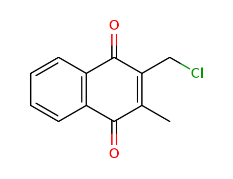 2-(chloromethyl)-3-methylnaphthalene-1,4-dione(31599-79-8)