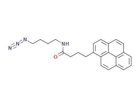 4-(pyren1-yl)butanoic acid N-4-azidobutylamide