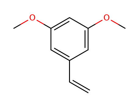 Molecular Structure of 40243-87-6 (Benzene, 1-ethenyl-3,5-dimethoxy-)