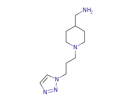1-[{3-(1H-1,2,3-triazol-1-yl)propyl}piperidin-4-yl]methanamine