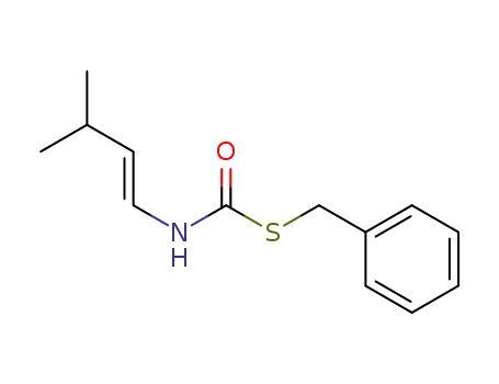 S-benzyl (E)-(3-methylbut-1-en-1-yl)carbamothioate