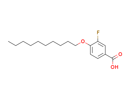 Benzoic acid, 4-(decyloxy)-3-fluoro-