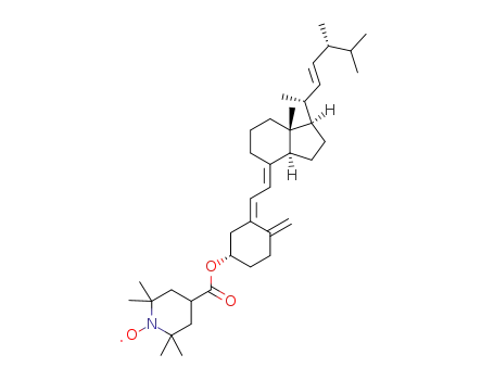 (1S,3Z)-3-[(2E)-2-[(1R,3aS,7aR)-7a-methyl-1-[(E,1R,4R)-1,4,5-trimethylhex-2-enyl]-2,3,3a,5,6,7-hexahydro-1H-inden-4-ylidene]ethylidene]-4-methylidene-cyclohexanyl 2,2,6,6-tetra-methylpiperidine-1-oxyl-4-carboxylate