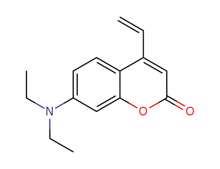 7-(diethylamino)-4-vinyl-2H-chromen-2-one