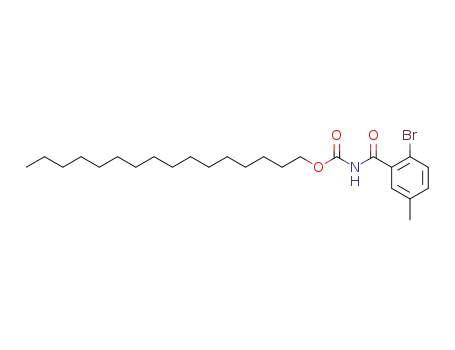 hexadecyl-2-bromo-5-methylbenzoyl-carbamate
