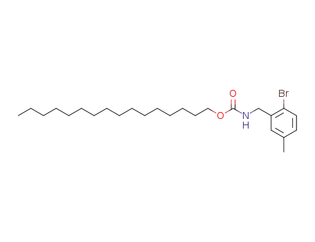 hexadecyl-2-bromo-5-methylbenzyl-carbamate