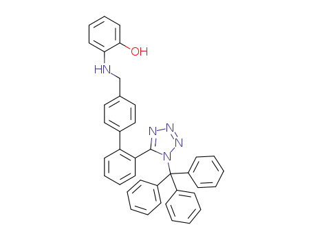 2-hydroxy-N-((2'-(1-trityl-1H-tetrazol-5-yl)biphenyl-4-yl)methyl)aniline