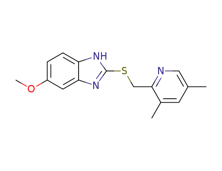 2-[((3,5-dimethyl-2-pyridinyl)methylthio)]-5-methoxy-1H-benzimidazole