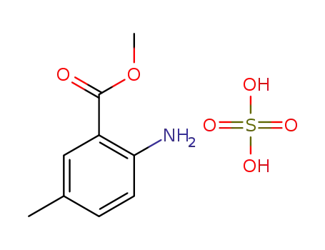 2-amino-5-methylbenzoic acid methyl ester hydrogen sulfate