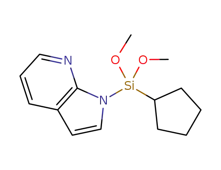 7-azaindolidine cyclopentyl dimethoxy silane