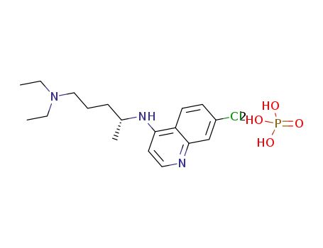 (R)-(-)-chloroquine diphosphate