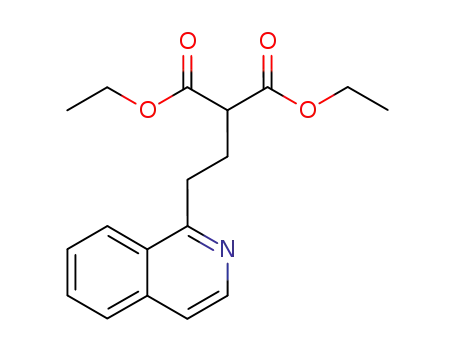 (2-[1]isoquinolyl-ethyl)-malonic acid diethyl ester
