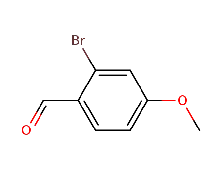Molecular Structure of 43192-31-0 (2-Bromo-4-methoxybenzaldehyde)