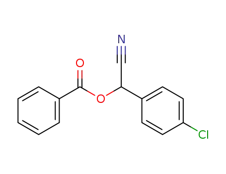 α-(Benzoyloxy)-4-chlorobenzeneacetonitrile