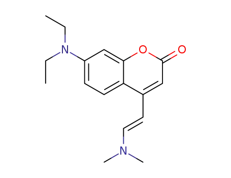 (E)-7-(diethylamino)-4-[2-(dimethylamino)vinyl]-2H-chromen-2-one
