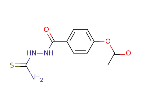 4-(2-thiocarbamoylhydrazinocarbonyl) phenyl acetate