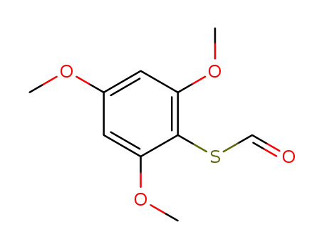 S-(2,4,6-trimethoxy)phenyl thioformate