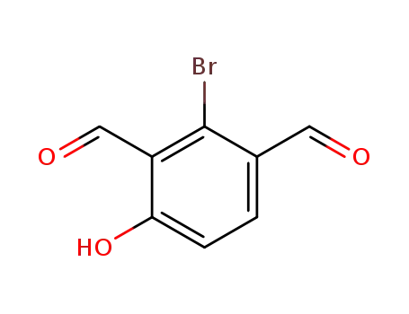 2-Brom-4-hydroxy-isophthalaldehyd