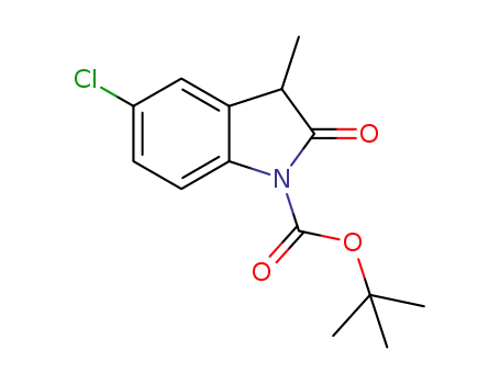 tert-butyl 5-chloro-3-methyl-2-oxoindoline-1-carboxylate