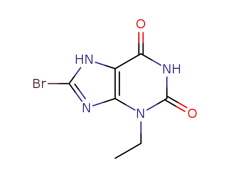 8-bromo-3-ethyl-1H-purine-2,6(3H,7H)-dione