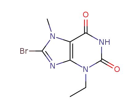 8-bromo-3-ethyl-7-methyl-1H-purine-2,6(3H,7H)-dione
