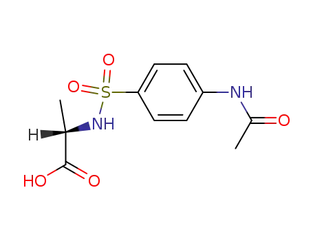 2-(4-acetamidophenylsulfonamido)propanoic acid