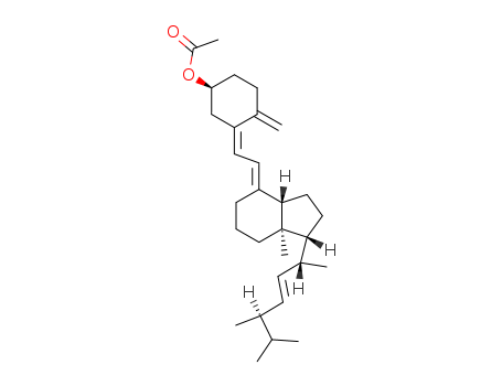 Acetic acid 4-methylene-3-{2-[7a-methyl-1-(1,4,5-trimethyl-hex-2-enyl)-octahydro-inden-4-ylidene]-ethylidene}-cyclohexyl ester
