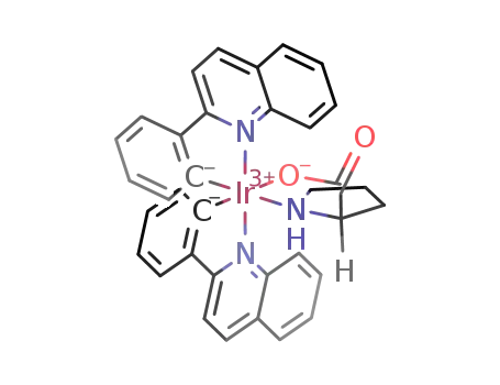 Λ-[Ir(2-phenylquinoline)2(D-proline)]