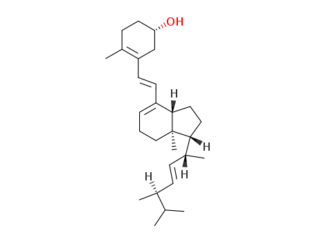 3-Cyclohexen-1-ol,3-[(1E)-2-[(1R,3aR,7aR)-2,3,3a,6,7,7a-hexahydro-7a-methyl-1-[(1R,2E,4R)-1,4,5-trimethyl-2-hexen-1-yl]-1H-inden-4-yl]ethenyl]-4-methyl-,(1S)-